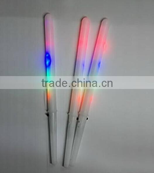 Wisdom Victory 2016 Top quality Customized Kid Favor Colorful Led Cotton Candy SticK Party decorations Led Flashing Cotton Candy
