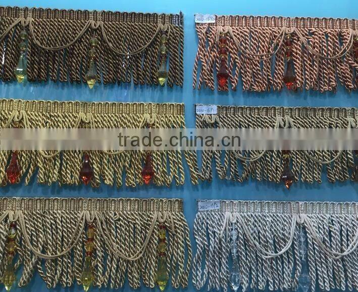 polyester cotton fringe