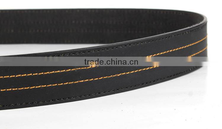 2015 Fashion Double Strip Sewing Mens Pin Buckle Belts