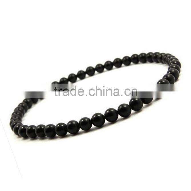 health care black nephrite bianshi necklace
