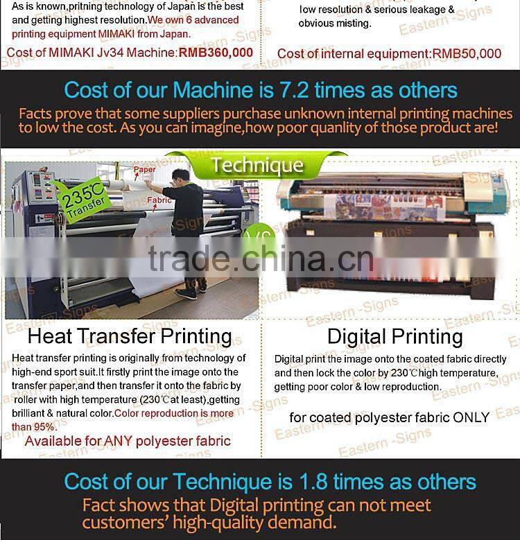 High Performance Fabric Printed Heat Transfer Printing Pop-Up Exhibition Stand