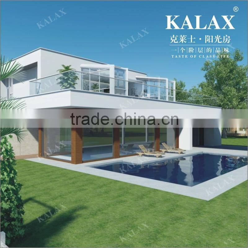 Sun room/best seller sunrooms with laminated glass /aluminium garden sunrooms