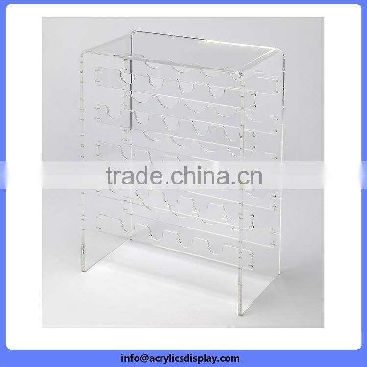 The Newest Crazy Selling acrylic plastic wine display rack