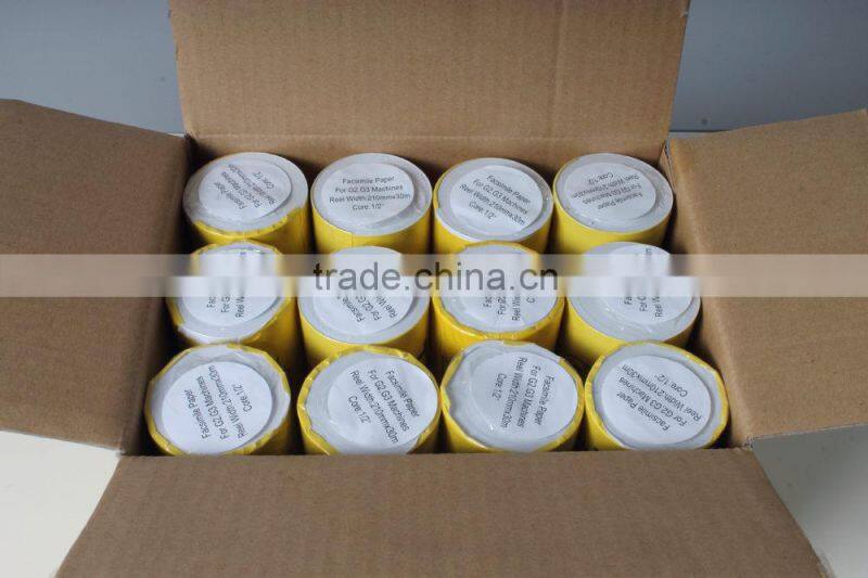 White Thermal Fax Paper