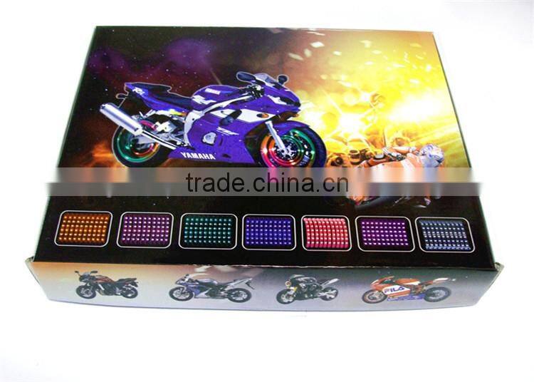 new product rgbw motorcycle llighting kit with Remote Controller made in china