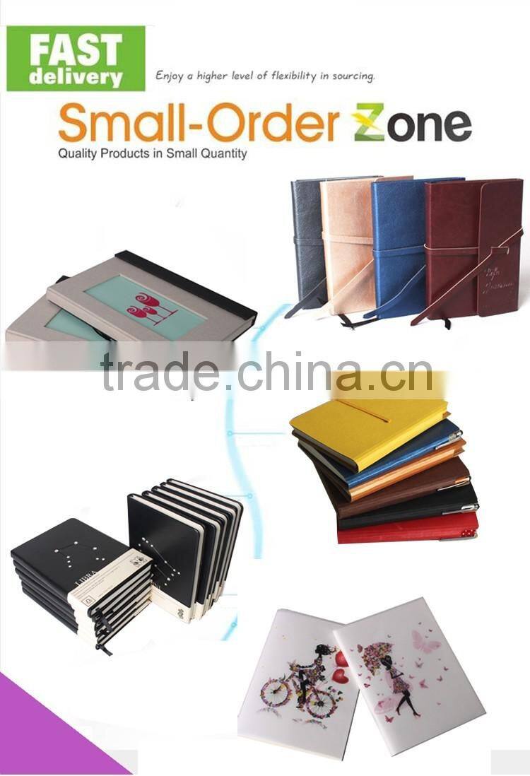 Custom Mix Design Gold Hot Stamping Logo Print Marble Notebook