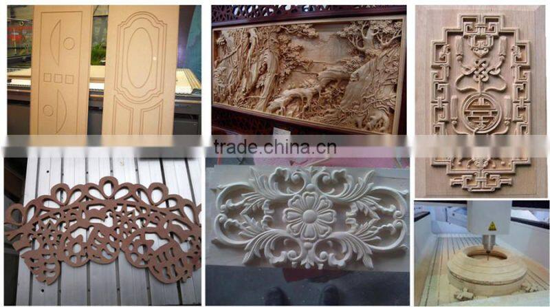 Factory supply BDX-1224 cnc router for wood kitchen cabinet door