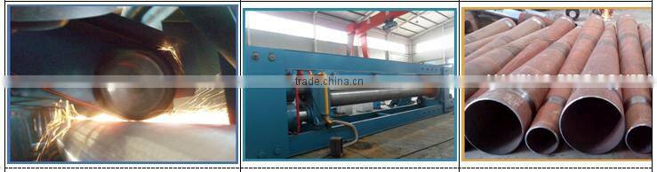 34inch Steel Pipe Hydro Tester exporting to Korea