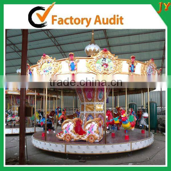 Competitive price new design attractive amusement park rides merry go round carousel for sale