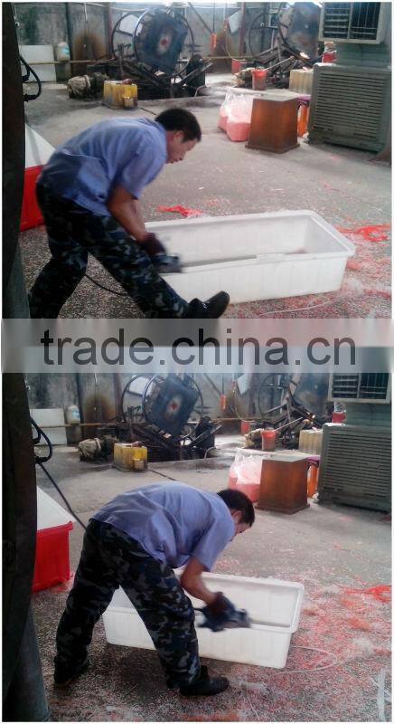 rotomolding plastic large hot shell shape wishing basin for children