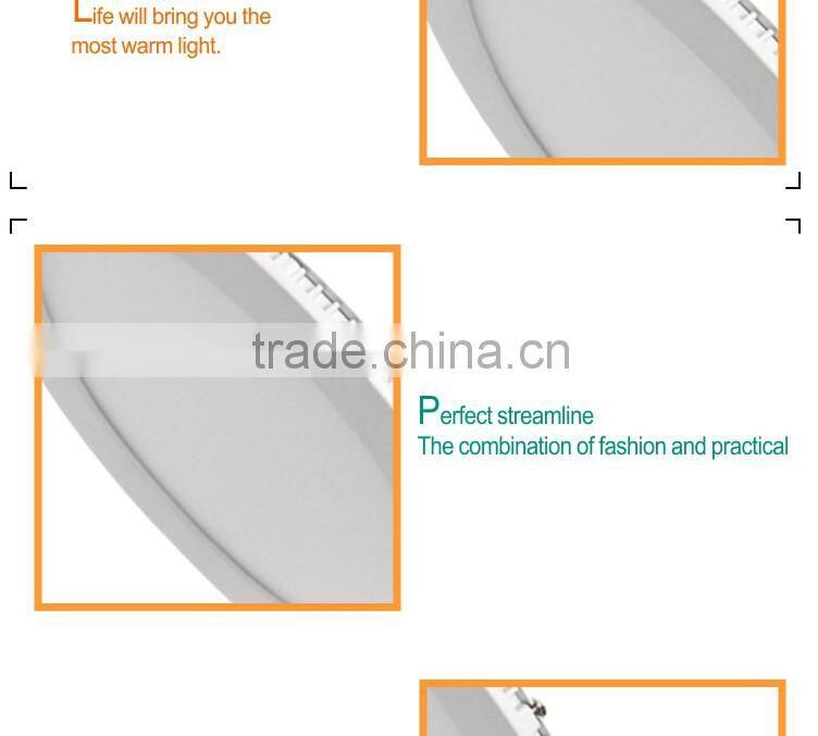 High Quality CE&RoHS 18W round led panel light