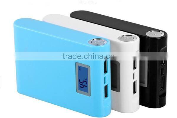 Dual USB output with LED indicator popular 12000mah power bank