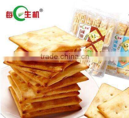 MEIRISHENGJI-310g*12bag Saltine biscuit/Crackers(shallot flavour)