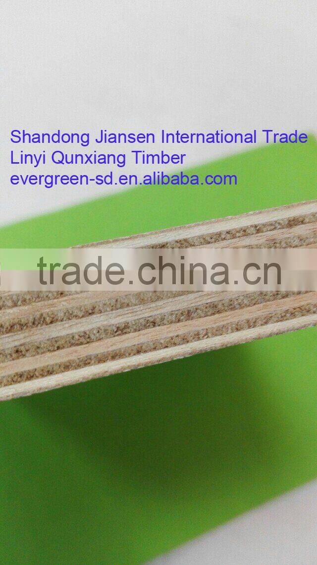 1220*2440mm e0.e1.e2 glue melamine plywood