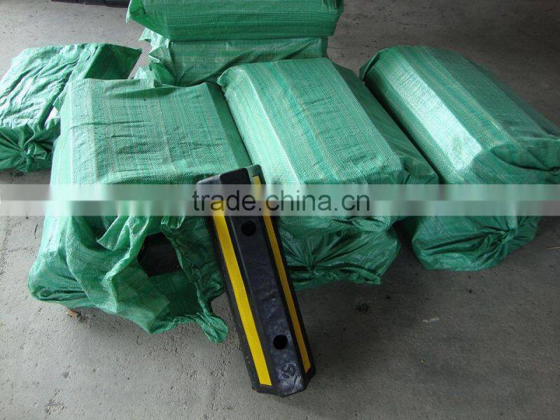 Weight 3.6kgs heavy duty rubber tire stopper tope llanta