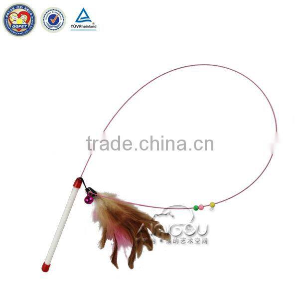 Funny Cat Teaser Toy / Da Bird Feather Cat Wand Toy
