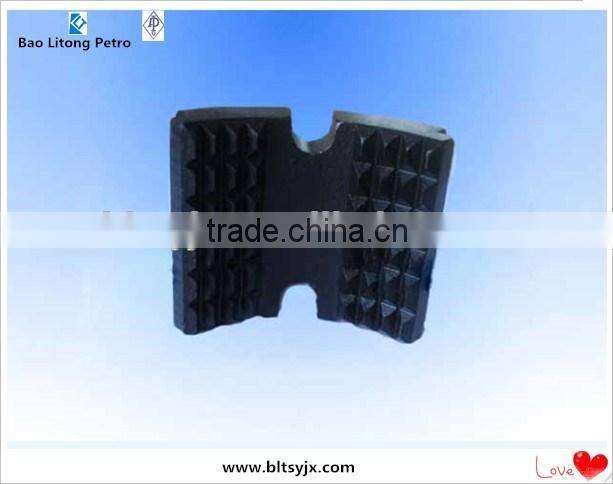 Factory best price API manual tong dies and inserts for XQ89/3C