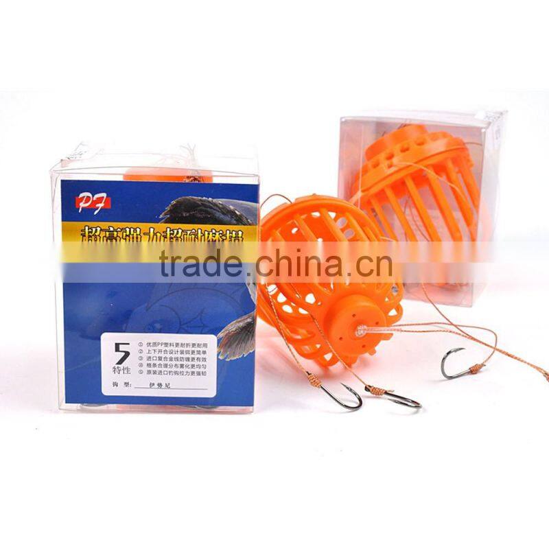 Silver Carp Fishing Sea Monster with Lead Sinker Carbon Steel Strong Explosion Hooks Fishing Tackle Set