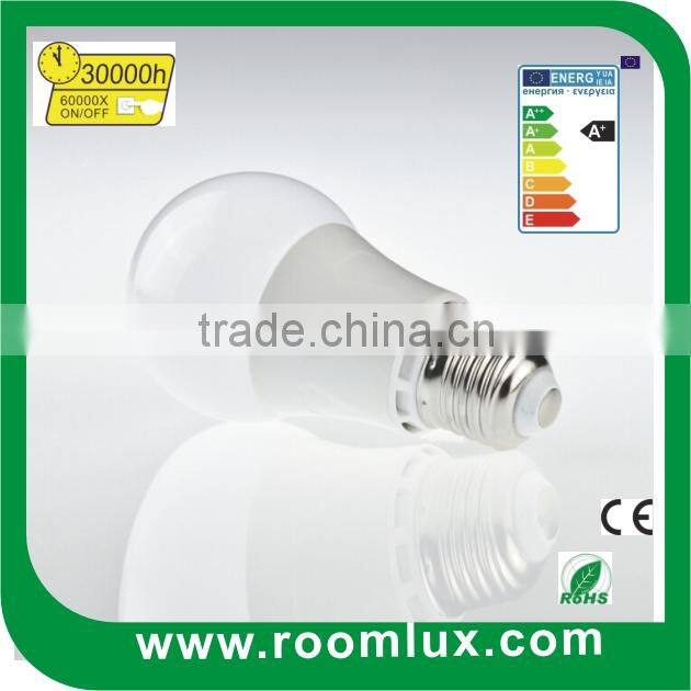 2015 new style aluminum and plastic A60 led lamp for residential