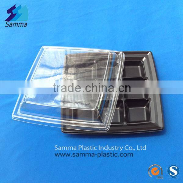 Clear Lid Disposable Square Take Out Box