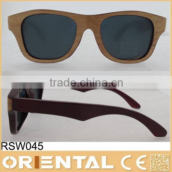 pure bamboo wood sunglasses