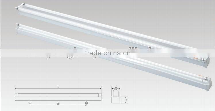 T5 single and double Fluorescent Lamp Fixture