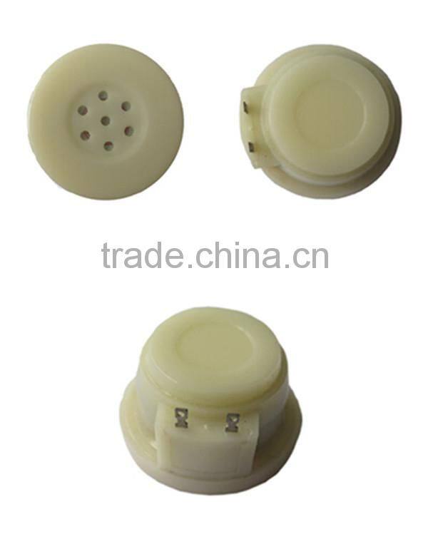 Hot selling powered 38mm white color round phone receiver