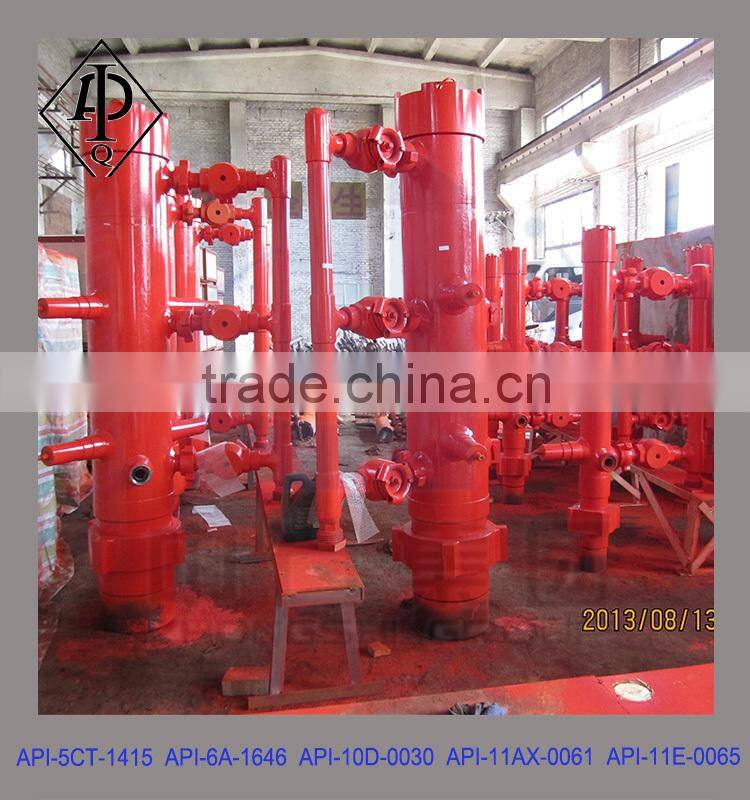 API Drill Pipe Double Plug Cement Head, Single Plug Cement Head