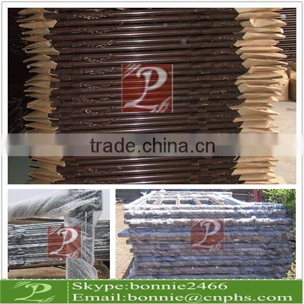 Pipe corral fence cheap vinyl fence(factory & trader)
