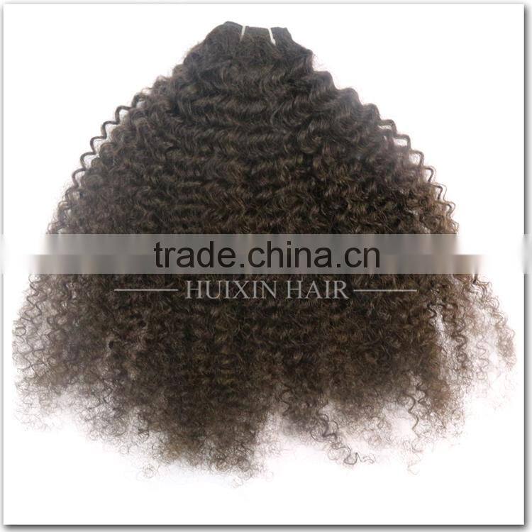 Cambodian Kinky Curly Hair Weaves No Tangle No Shedding Virgin Remy Hair