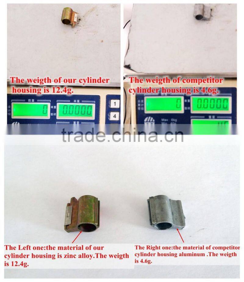201 Stainless steel privacy/entry/keyed knobset