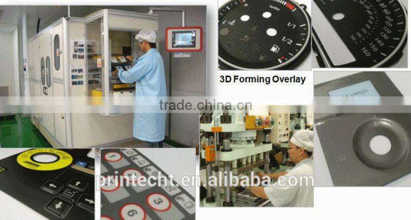 Electronic Silicon Rubber Buttons Keypad for Robot Vacuum Cleaner