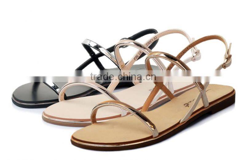 Wholesale Cheap Rubber Material Fashion Lady Sandal