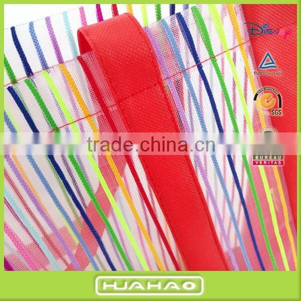 non woven nylon mesh netting fabric reusable shopping bag