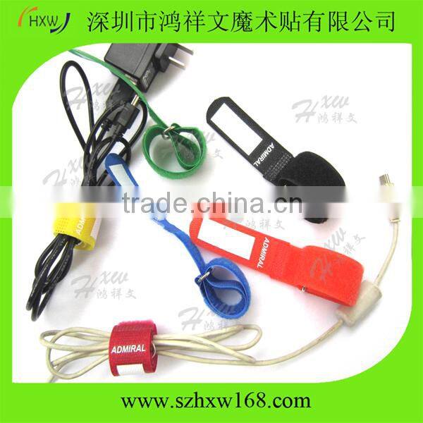 Continuous Roll Adjustable Double Sides Industries hook loop Cable Tie