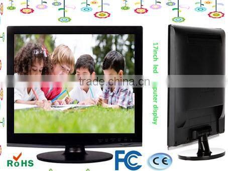 1080P professional 17'' /17inch full HD LCD/LED PC display/17inch commercial/home LED computor monitor