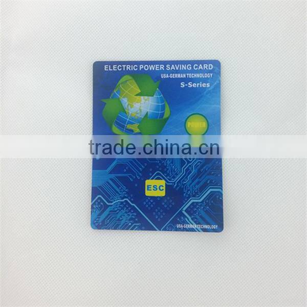 2016 new design electricity saving card with large in stock
