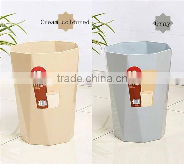 PP Trash Can Suzhou New way Eight Shape Plastic pp trash can