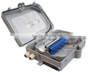 Waterproof FTTH 12 Way Fiber Optic Distribution Box