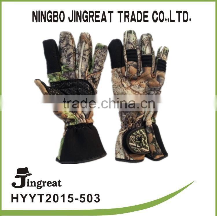 funny winter custom embroidery driving polyester sports gloves