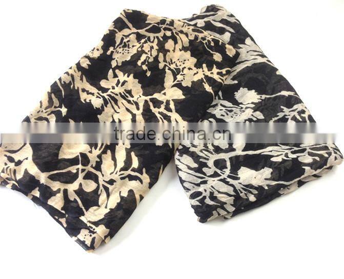 The latested design 100%viscose cheap neck scarf