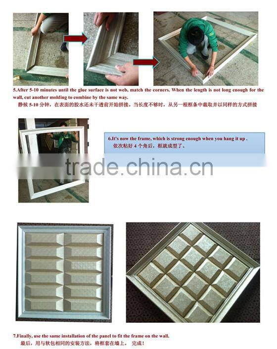 2015 new design wall decor stylish modern cheap decorative 3d panel modern