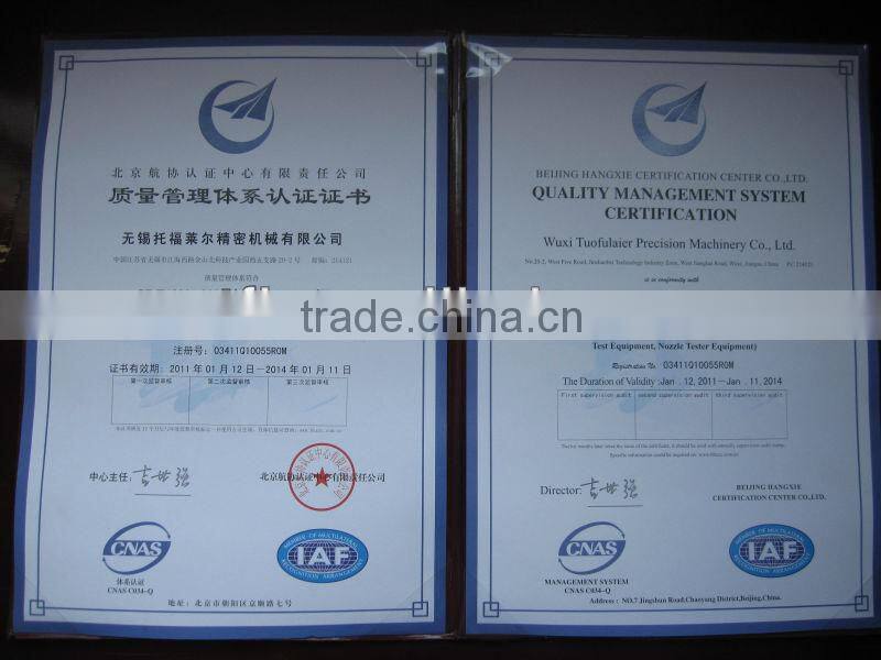 diesel pump test bench accessory