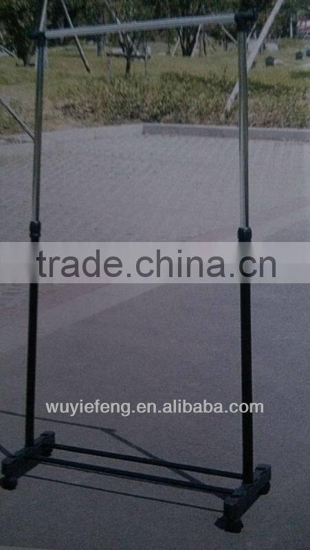 Convenient adjustable clothing stand hanger