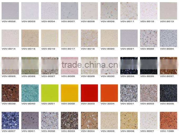 China factory cheap solid surface restaurant desk counter