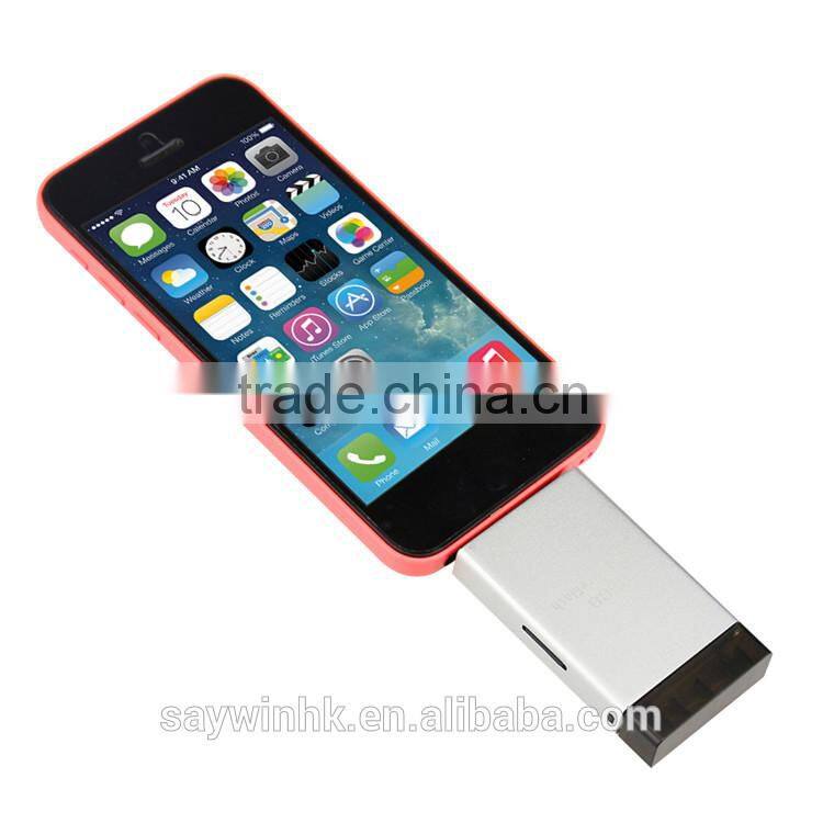 Real capacity OTG usb flash driver for iPhone 4/5/6 for iPad