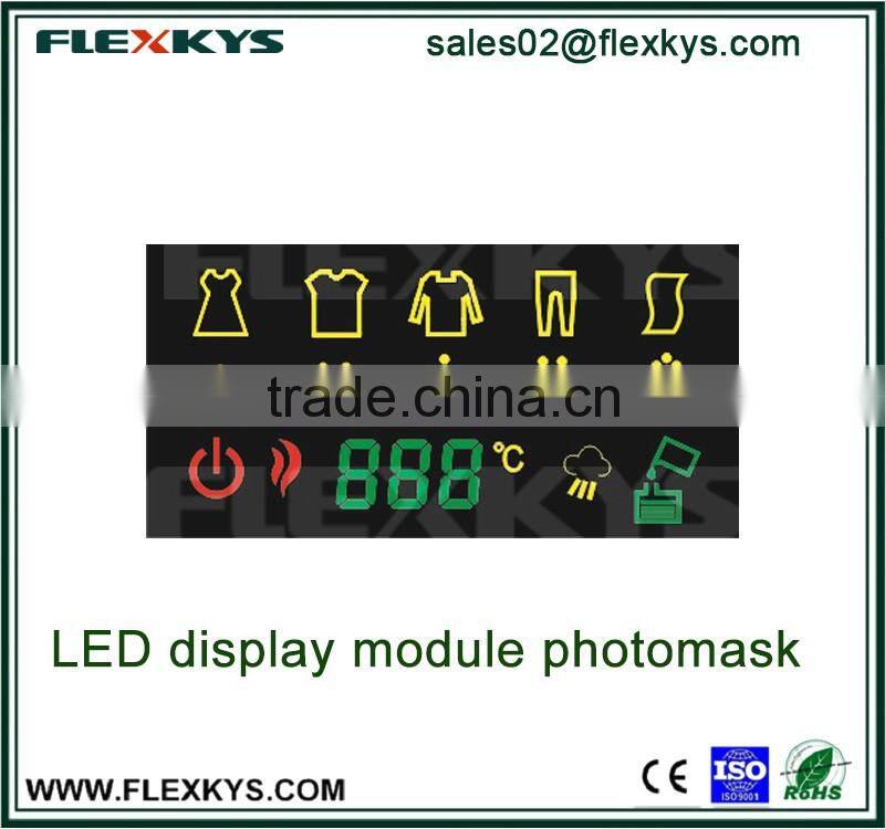 LED display module light-tight black PC film