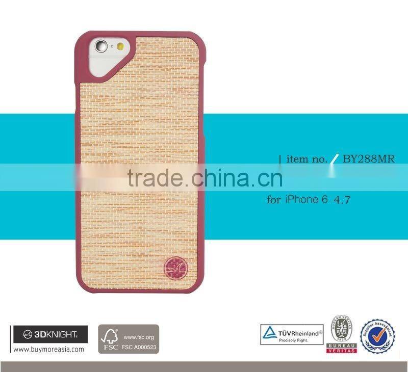 3D Knight Custom Design Blank Straw Wooden Carved Engraved Painting Phone Case Cover For iPhone 6 6s 6sPlus