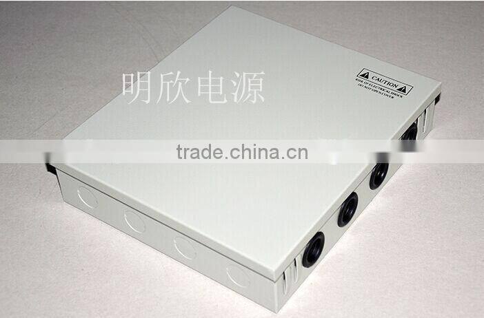 18 channels DC 12v 20a 250W CCTV power supply with 2 years of warranty