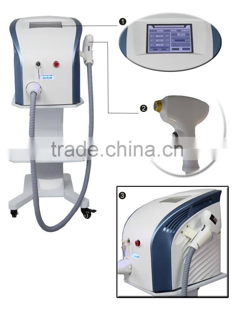 2015 New Arrival Most Advanced 808nm Diode Laser / diode Laser Hair Removal/ Diode Laser 808